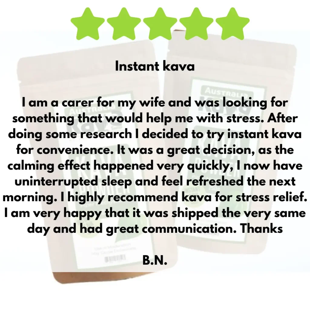 Customer Instant Kava review